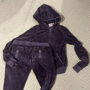 ON HOLD Juicy Couture Tracksuit 2000s Purple size snpants size size m jacket